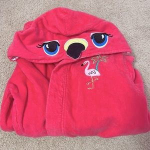 Flamingo robe